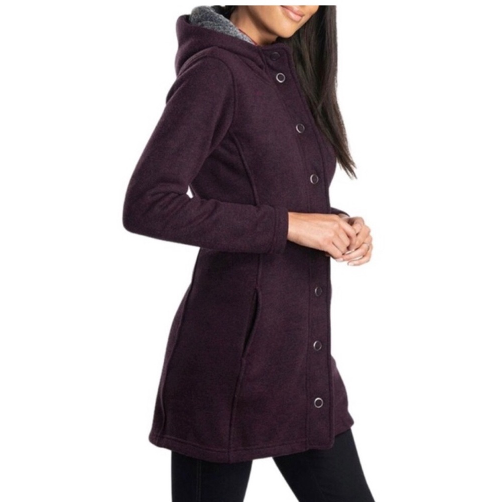 Kuhl Women's Fleece Jacket in Dark Purple